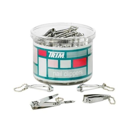 MAKEITHAPPEN 1-25DR Nail Clippers Display  Chrome - pack of 72 MA32532